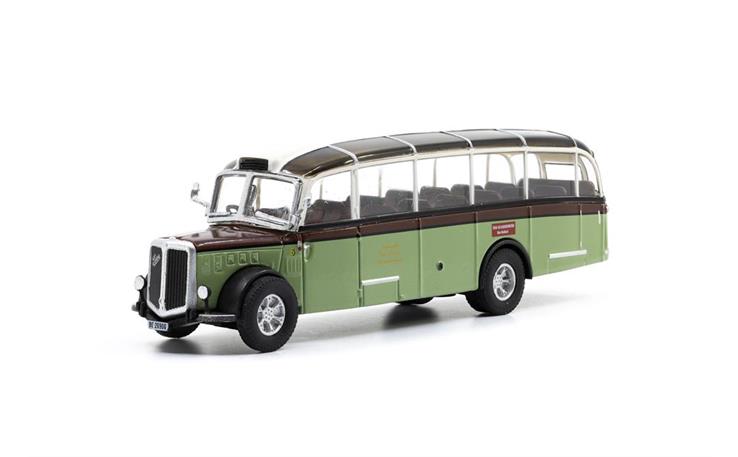 ACE 002013 Saurer L4C Alpenwagen IIIa Autoverkehr Thun-Heiligenschwendi (CH) 1/87