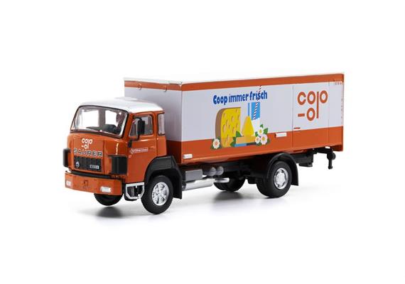 ACE 002387 Saurer D290B F4x2 Frigo Coop Käse 1/87 *** Exclusivmodell Schweiz ***