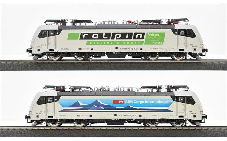 ACME 90182DCS E-Lok BR 186 Gotthard SBB Cargo / Ralpin, H0 DC Digital Sound