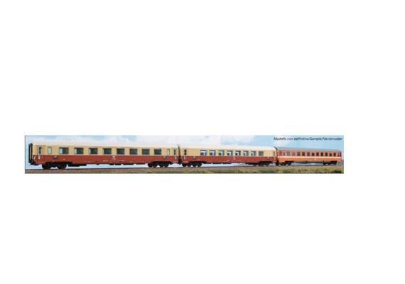 ACME 90240 Personenwagen-Set II 3-tlg "Lemano" TEE FS, H0