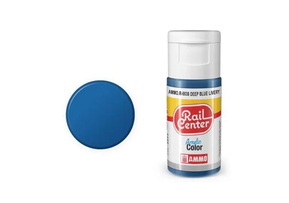 AMMO R-0038 Tiefblau, Acrylfarbe, 20ml