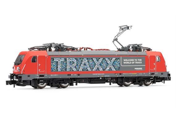 Arnold HN2340 E-Lok TRAXX lastmile 187 009 rot Railpool, Spur N
