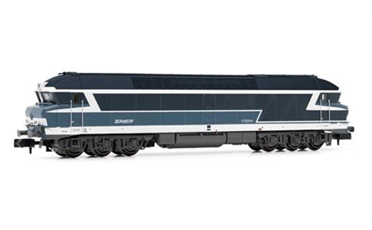 Arnold HN2382S Diesellok CC 72000 blau SNCF, Spur N Digital Sound