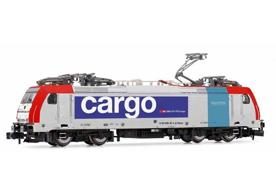 Arnold HN2459D E-Lok BR 186 SBB Cargo/Railpool, Spur N Digital
