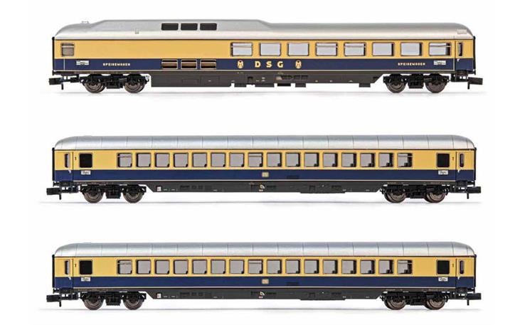 Arnold HN4314 Rheingold Wagenset 3-tlg DB, Spur N