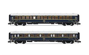 Arnold HN4400 Schlafwagen-Set 2-tlg "Venice Simplon Orient Express" VSOE, Spur N