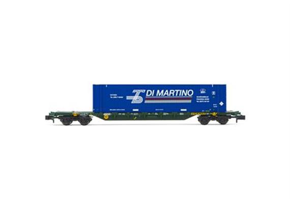 Arnold HN6485 Containerwagen Sgss mit 45' Container „DI MARTINO" FS/CEMAT, Spur N