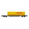 Arnold HN6488 Containerwagen Sgss mit 45' Container „DHL" DB AG, Spur N