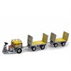 Arwico Collectors Edition 008704 Schlepper 3-Rad mit 2 Trolleys PTT, 1/87