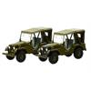 Arwico Swiss-Line 005105 Set mit 2 Willy's Jeep M38A1 "Schweizer Armee" 1/87