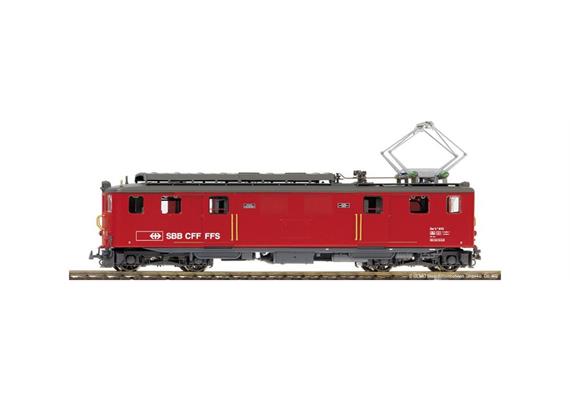 Bemo 1246413 SBB De 4/4 913 Adhäsions-Gepäcktriebwagen rot, H0m