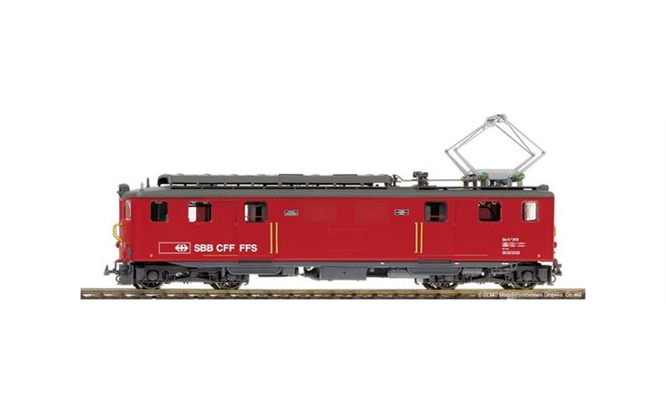 Bemo 1246413 SBB De 4/4 913 Adhäsions-Gepäcktriebwagen rot, H0m