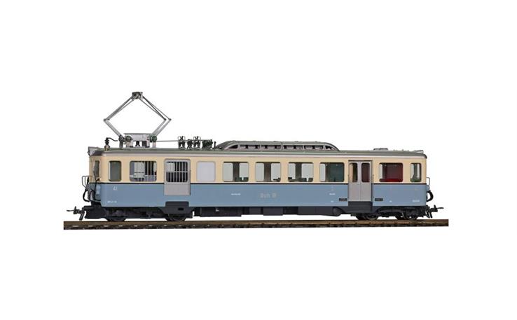 Bemo 1247201 SchB ABFhe 2/4 41 Gepäcktriebwagen blau/beige, H0m