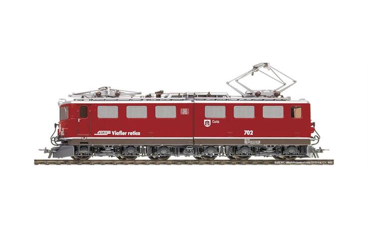 Bemo 1254121 E-Lok Ge 6/6 II 701 "Raetia" rot RhB, H0m