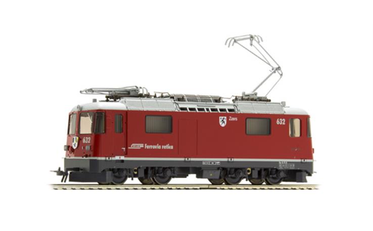 Bemo 1258172 E-Lok RhB Ge 4/4 II 632 "Zizers", H0m