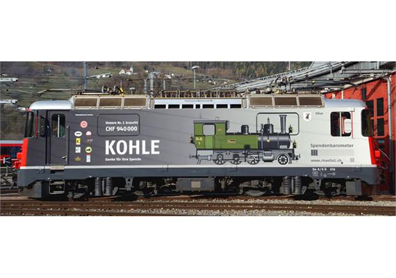 Bemo 1258186 E-Lok Ge 4/4 II 616 Spenden-Lok "Kohle" RhB, H0m