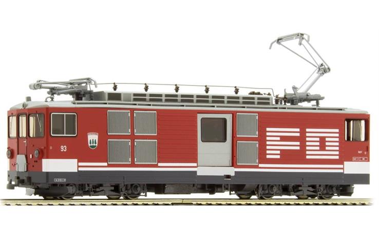 Bemo 1264213 FO Deh 4/4 93 Gepäcktriebwagen "Oberwald", H0m