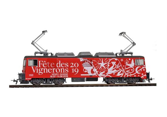 Bemo 1280335 MOB GDe 4/4 6005 "Fête des Vignerons" Universallok, H0m