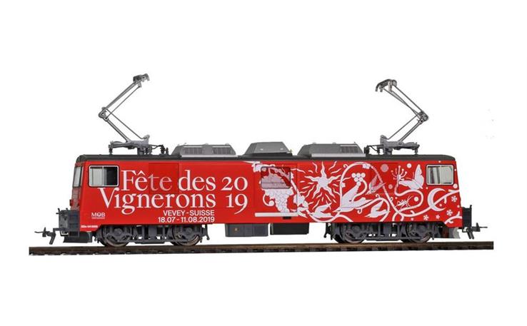 Bemo 1280335 MOB GDe 4/4 6005 "Fête des Vignerons" Universallok, H0m