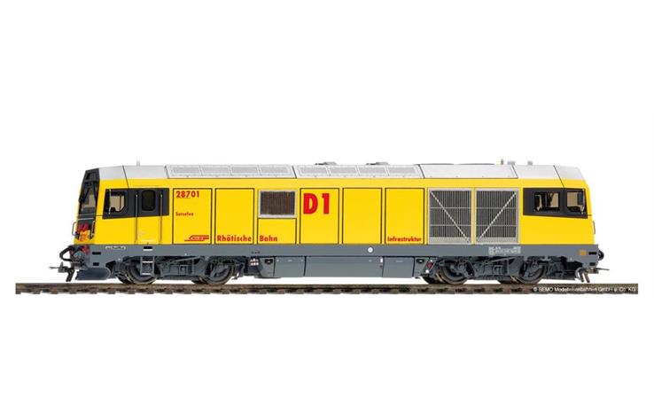 Bemo 1288113 RhB Gmf 4/4 234 03 Diesellok D3 "Albula", H0m