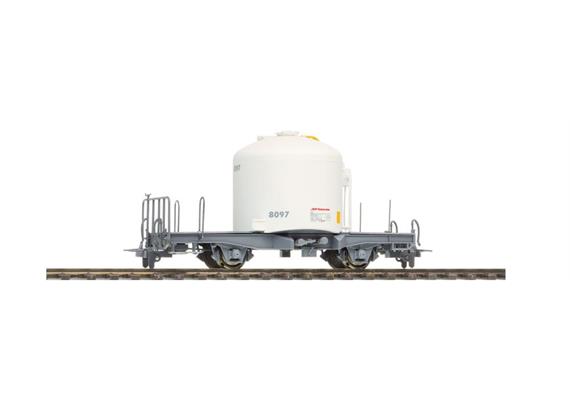 Bemo 2260168 RhB Uc 8098 Zementwagen weiss, H0m