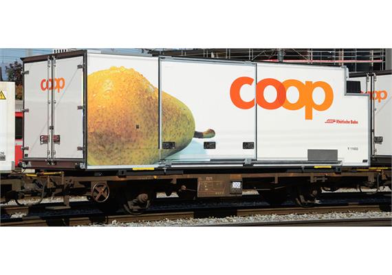 Bemo 2269 125 Coop-Container RhB Lb-v 7865 "Birne", H0m