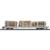 Bemo 2281119 RhB Sp-w 8359 Holztransportwagen beladen, H0m