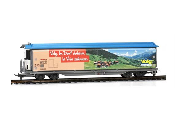 Bemo 2288 162 Volg-Schiebewandwagen RhB Haikqq-uy 5162 "Vrin", H0m