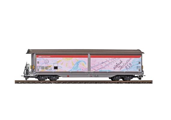 Bemo 2288100 RhB Hai-tvz 5140 Schiebewandwagen "nachhaltige Transporte", H0m