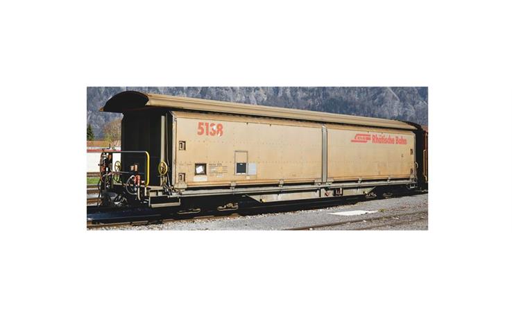 Bemo 2288111 RhB Hai-tvz 5138 Schiebewandwagen, H0m