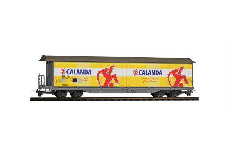 Bemo 2288150 RhB Haikqq-y 5170 Schiebewandwagen "Calanda Bräu", H0m