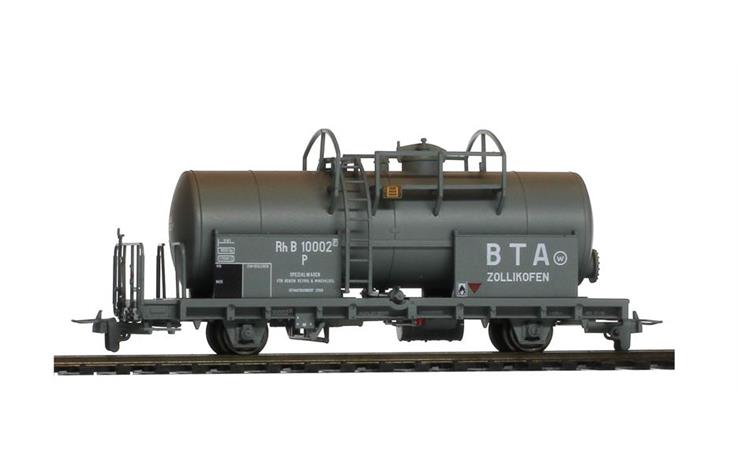 Bemo 2296102 RhB P 10002 Kesselwagen grau (60er Jahre), H0m