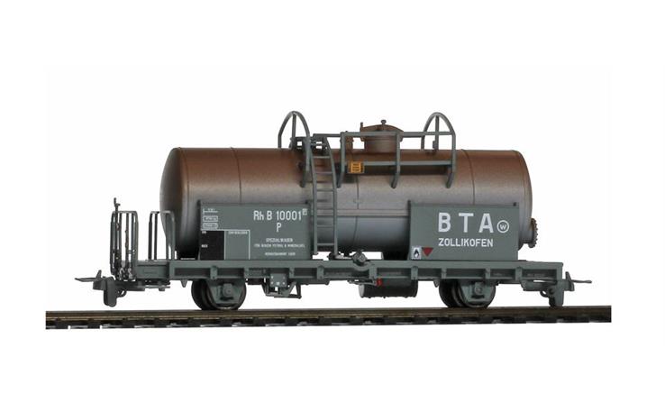 Bemo 2296103 RhB P 10003 Kesselwagen grau (60er Jahre), H0m