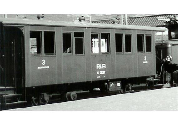 Bemo 3234133 Zweiachs-Personenwagen C 2013, RhB, H0m