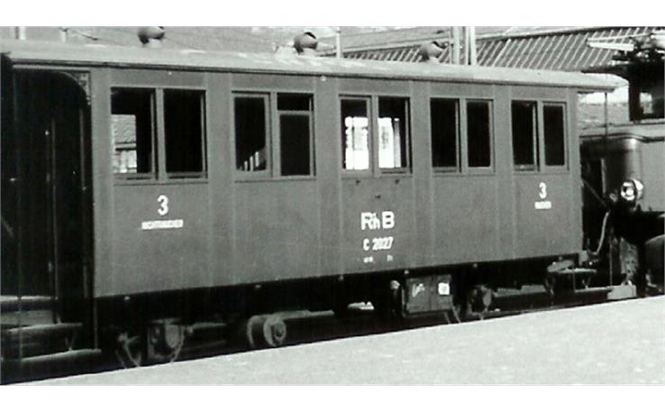 Bemo 3234133 Zweiachs-Personenwagen C 2013, RhB, H0m