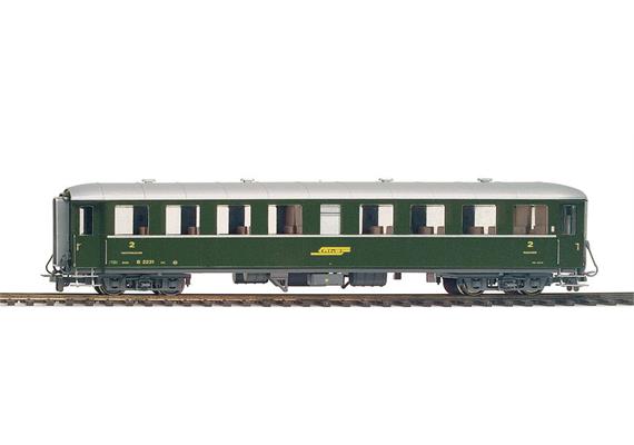 Bemo 3260119 RhB B 2229 Stahlwagen, H0m