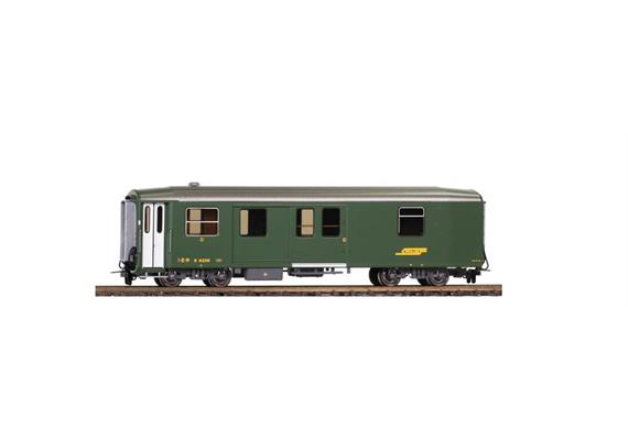 Bemo 3270116 RhB D 4226 Packwagen grün, H0m