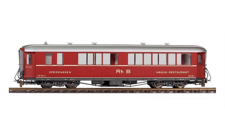 Bemo 3274103 Speisewagen WR 3813 der RhB der 70er-Jahre, H0m