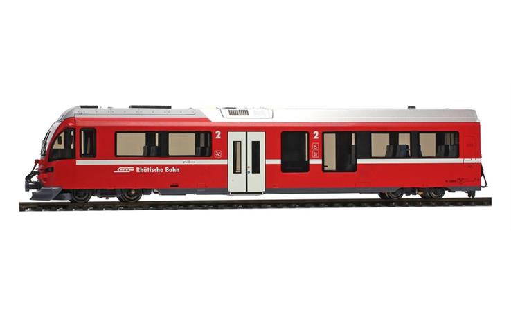 Bemo 3298116 RhB Bt 528 06 Steuerwagen neurot, H0m