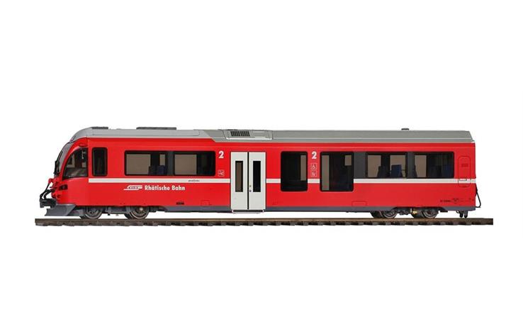 Bemo 3298118 RhB Bt 528 08 Universal-Steuerwagen neurot, H0m