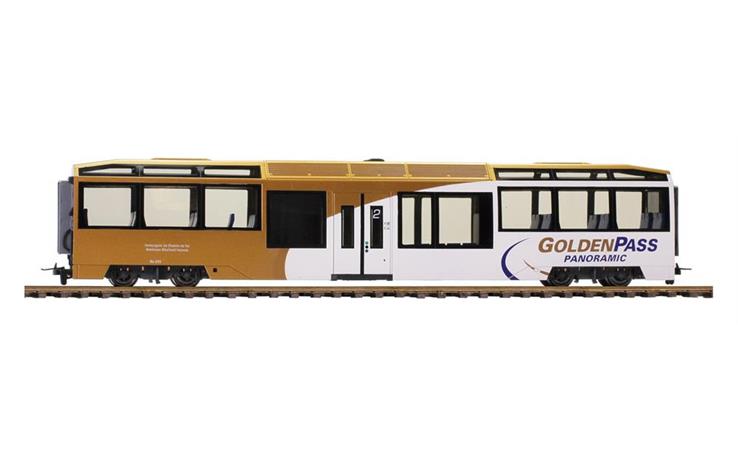 Bemo 3299313 Niederflurwagen "GoldenPass Panoramic" Bs 233 MOB, H0m