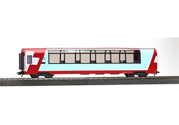 Bemo 3589126 RhB Panoramawagen Bp 2536 "Glacier-Express", H0 3L-WS