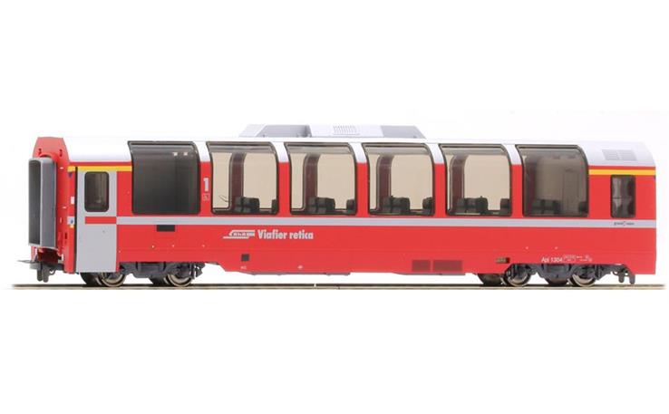 Bemo 3693134 Panoramawagen Api 1304 "Bernina-Express", RhB, H0 AC/DC