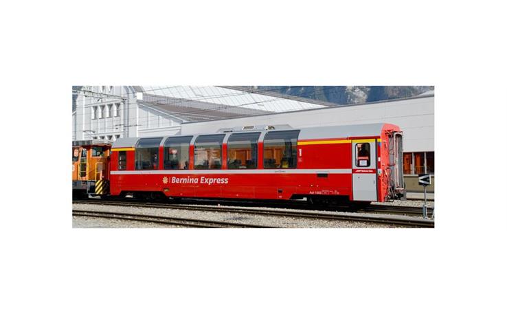 Bemo 3693145 RhB Panoramawagen Api 1305 "Bernina Express", H0 2L-GS