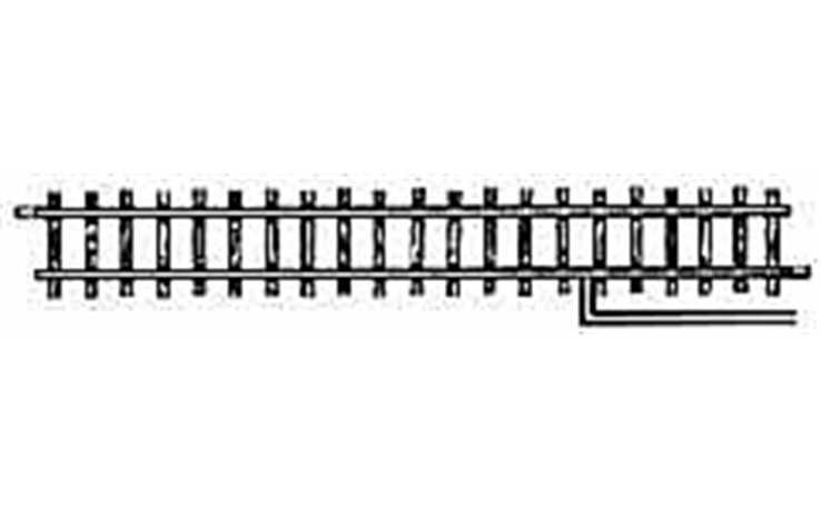 Bemo 4283000 H0m Anschlussgleis, 162,3 mm