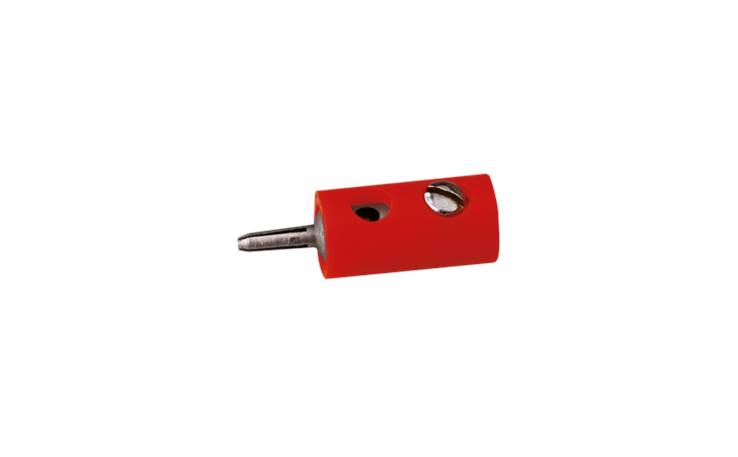 Brawa 3002 100 Querlochstecker rot