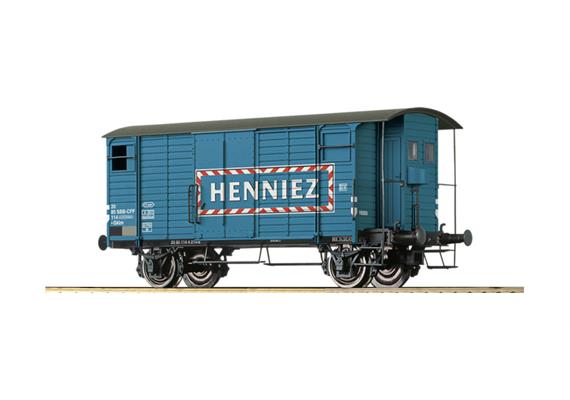 Brawa 47882 Güterwagen Gklm Henniez SBB, H0