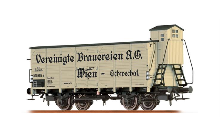 Brawa 49737 Bierwagen G10 "Vereinigte Brauereien A.G. Wien" BBÖ, H0