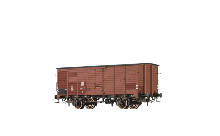 Brawa 49838 Gedeckter Güterwagen K3 SBB, H0