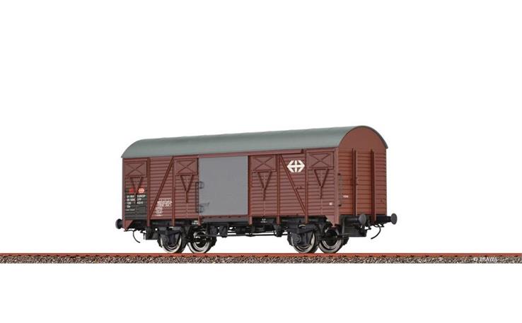 Brawa 50122 Gedeckter Güterwagen Gs "EUROP" SBB, H0